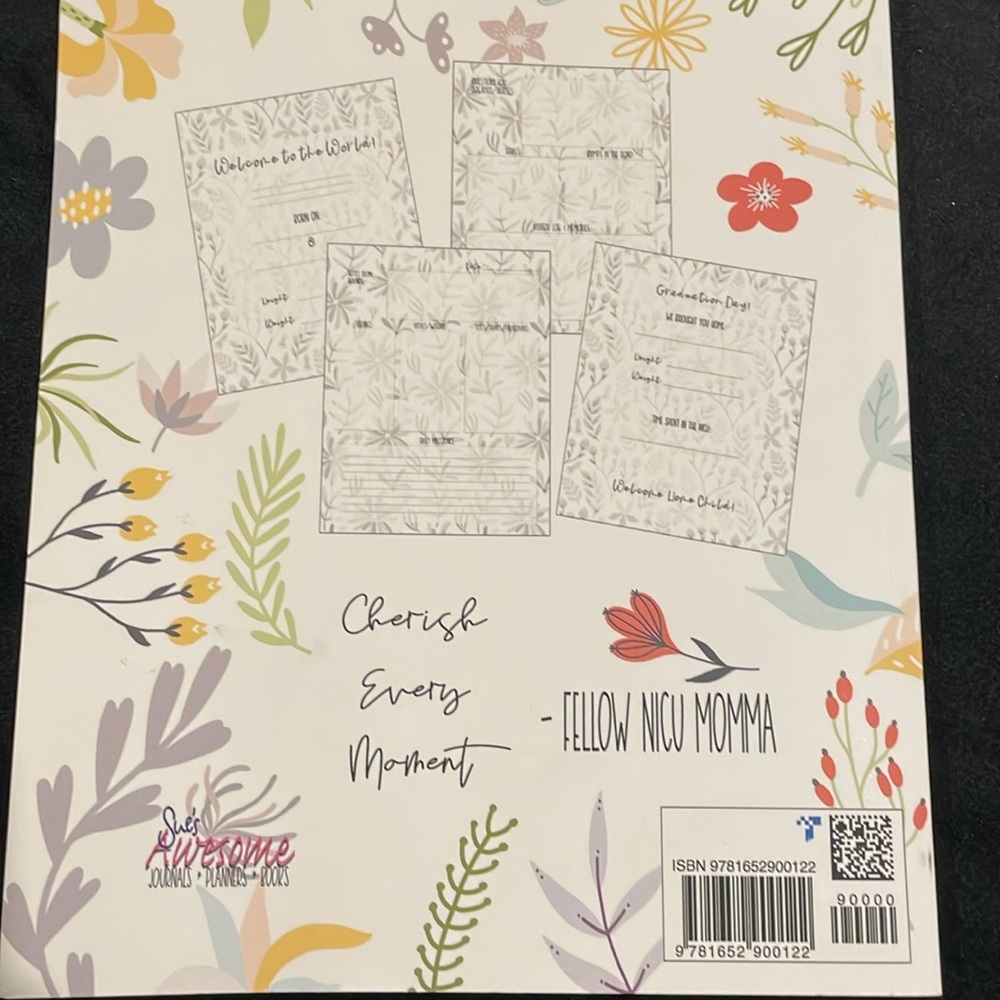 NWOT NICU Moments parent journal - Picture 2 of 6
